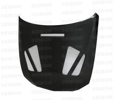 BMW 3 Series 4DR Seibon ER Style Carbon Fiber Hood - HD0708BMWE922D-ER
