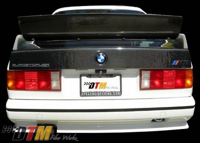 DTM Fiberwerkz - BMW 3 Series DTM Fiberwerkz OEM Style Trunk- CFRP - E30-M3-OEM-S - Image 4