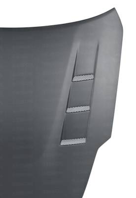 Seibon - Nissan 350Z Seibon TS Style Dry Carbon Fiber Hood - HD0708NS350-TS-DRY - Image 2