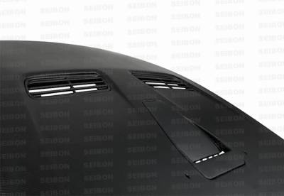 Seibon - Mitsubishi Lancer Seibon OEM Style Dry Carbon Fiber Hood - HD0809MITEVOX-OE-DRY - Image 5
