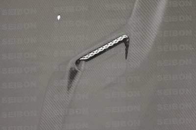 Seibon - Dodge Challenger Seibon OEM Style Carbon Fiber Hood - HD0910DGCH-OE - Image 2