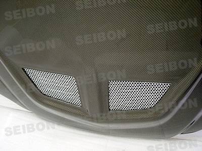 Seibon - Honda Civic HB ZC-Style Seibon Carbon Fiber Body Kit- Hood! HD8891HDCRX-ZC - Image 2