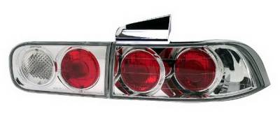 Acura Integra 4DR IPCW Taillights - Crystal Eyes - Crystal Clear - 4PC - CWT-108C2