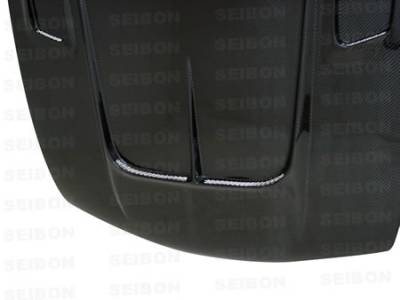 Seibon - Nissan 240SX Seibon TT Style Carbon Fiber Hood - HD9596NS240-TT - Image 2
