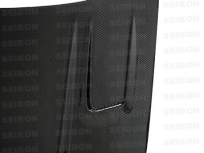 Seibon - Nissan 240SX Seibon TT Style Carbon Fiber Hood - HD9596NS240-TT - Image 3