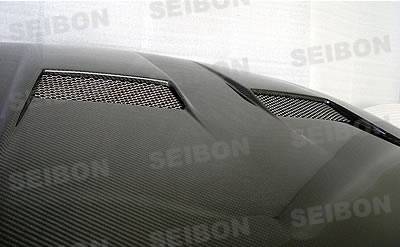Seibon - Honda Accord 2DR Seibon VSII Style Carbon Fiber Hood - HD9802HDAC2D-VSII - Image 2