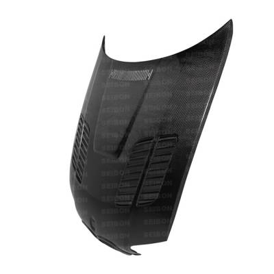 Seibon - BMW 3 Series 2DR Seibon GTR Style Carbon Fiber Hood - HD9902BMWE462D-GTR - Image 2