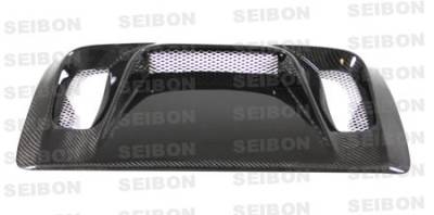 Seibon - Subaru Impreza Seibon PD Style Carbon Fiber Hood Scoop - HDS0405SBIMP-PD - Image 2