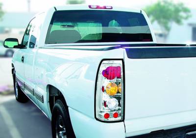 GMC Sierra IPCW Taillights - Crystal Eyes - 1 Pair - CWT-CE3039CA