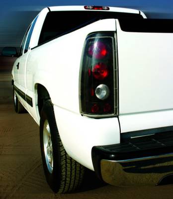 Chevrolet Silverado IPCW Taillights - Crystal Eyes - 1 Pair - CWT-CE3039CB