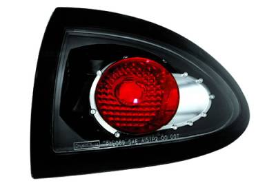Pontiac Sunfire IPCW Taillights - Crystal Eyes - Outer - 1 Pair - CWT-CE306CB