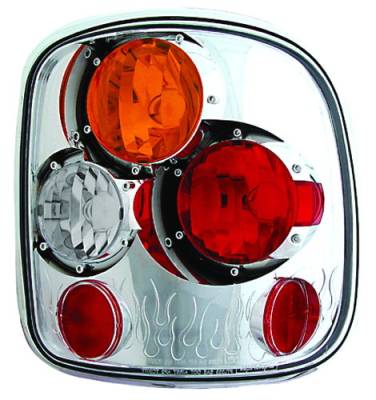 GMC Sierra IPCW Taillights - Crystal Eyes - 1 Pair - CWT-CE325CA