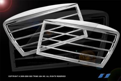 Dodge Ram SES Trim ABS Chrome Headlight Trim - HL101