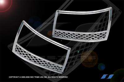 Chevrolet Tahoe SES Trim ABS Chrome Headlight Trim - HL102