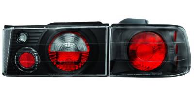 Honda Accord 2DR & 4DR IPCW Taillights - Crystal Eyes - 1PC - CWT-CE708CB
