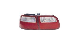 Red and Clear Taillights - Pair - MTX-09-4002