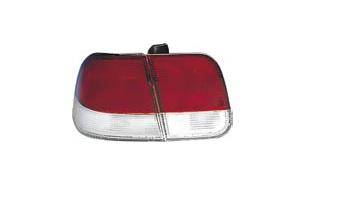 Red and Clear Taillights - Pair - MTX-09-4004