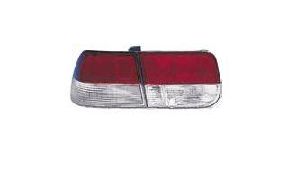 Red and Clear Taillights - Pair - MTX-09-4005