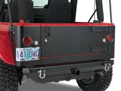 Warrior - Jeep Wrangler Warrior LED Corner Plate with Cutouts - Image 2