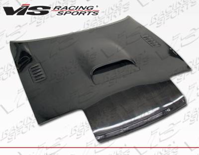 VIS Racing - Nissan 350Z VIS Racing Techno-R Carbon Fiber Bumper Intake Duct - 03NS3502DTNR-031C - Image 2
