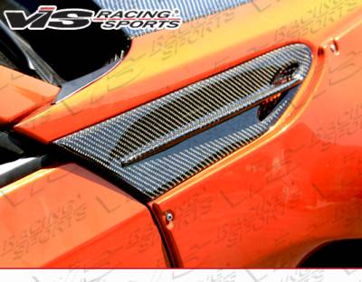 VIS Racing - Scion FRS VIS Racing BZ Style Carbon Fiber Fender Vents - 13SNFRS2DBZ-037C - Image 2
