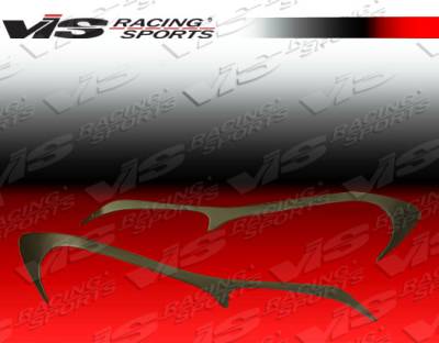 Nissan S15 VIS Racing Techno-R Carbon Fiber Eye Lids - Pair - 99NSS152DTNR-081C