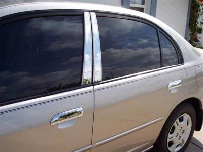 Putco - Honda Civic Putco Door Handle Covers - 400069 - Image 2