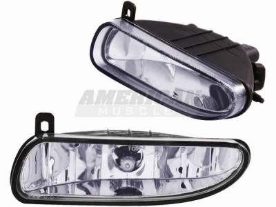Ford Mustang Chrome Fog Lights - 14054
