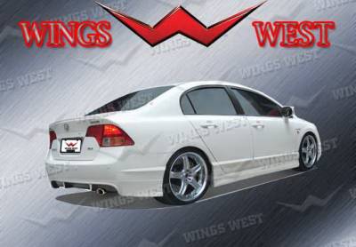 Wings West - Honda Civic Wings West VIP Complete Body Kit - 4PC - 890910 - Image 2
