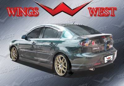 Wings West - Mazda 3 Wings West VIP Complete Body Kit - 4PC - 890923 - Image 2