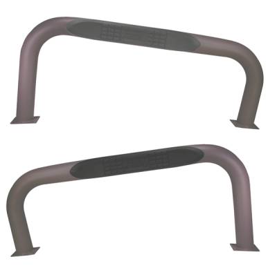 Outland Side Tube Step - Titanium - 11592-02