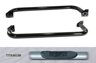 Outland Side Tube Step - Titanium - 11592-04