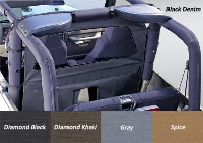 Rugged Ridge Roll Bar Curtain - 13552-09