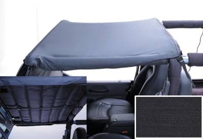 Rugged Ridge Acoustic Brief - Header Mount - Black Denim - 13583-15