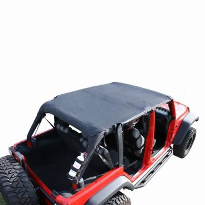 Rugged Ridge Roll Bar Top - Diamond Black - 13588-35