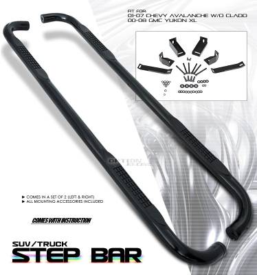 GMC Sierra Option Racing Side Step Bar - 30-15112