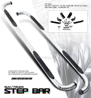 Chevrolet Silverado Option Racing Side Step Bar - 30-15113