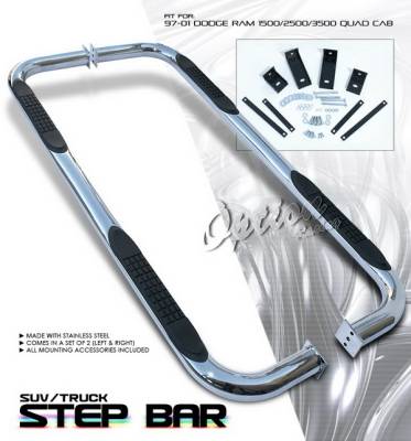 Dodge Ram Option Racing Side Step Bar - 30-17123