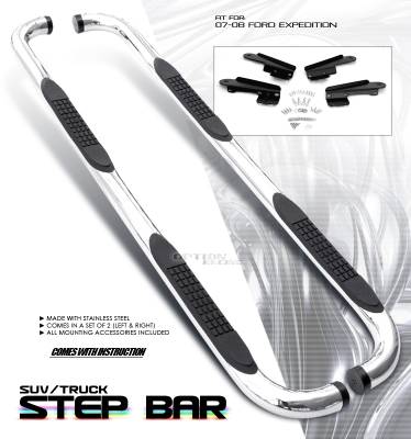 Ford Expedition Option Racing Side Step Bar - 30-18130