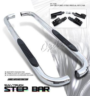 Ford F150 Option Racing Side Step Bar - 30-18136