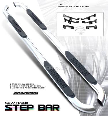 Honda Ridgeline Option Racing Side Step Bar - 30-20156