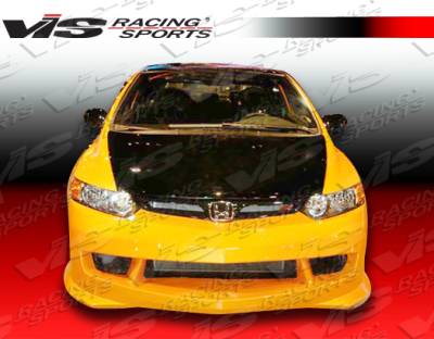 Honda Civic 2DR VIS Racing Techno R-2 Full Body Kit - 06HDCVC2DTNR2-099