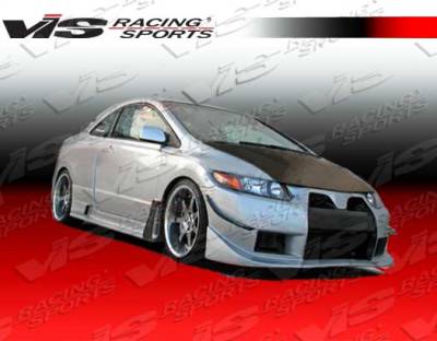 VIS Racing - Honda Civic 2DR VIS Racing Wide body GT Full Body Kit - 06HDCVC2DWBGT-099 - Image 2