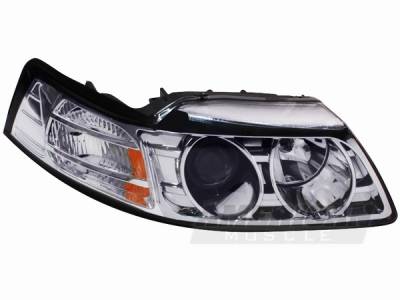 Ford Mustang Chrome Projector Headlights - 42007