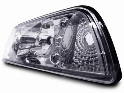 AM Custom - Ford Mustang Chrome One-Piece Headlights - 42013 - Image 3