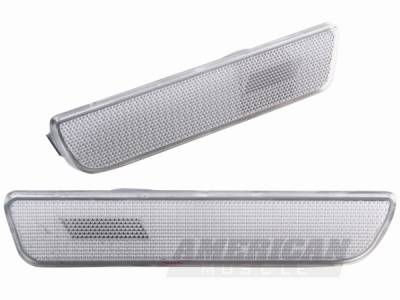 Ford Mustang Clear Rear Bumper Lens - 49027