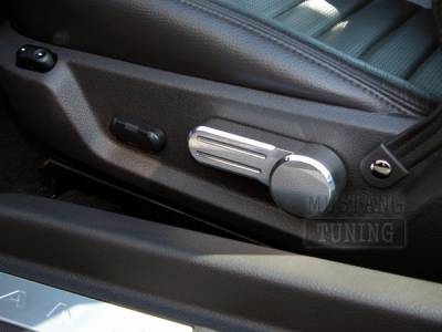 Ford Mustang Polished Billet Tilt Seat Levers - 54014