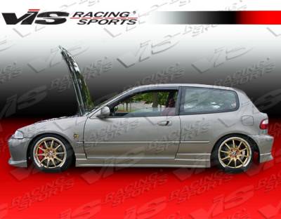 VIS Racing - Honda Civic HB VIS Racing Tracer Full Body Kit - 92HDCVC2DTRA-099 - Image 3