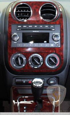 Jeep Patriot Sherwood 2D Flat Dash Kit