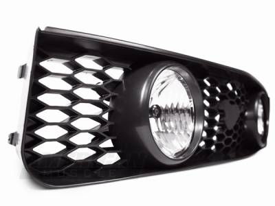 AM Custom - Ford Mustang GT Style Grille with Fog Lights & Pony Cutout - 94320 - Image 2
